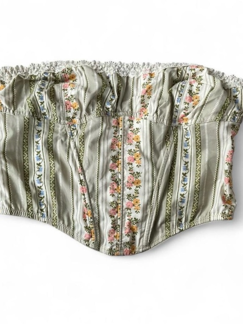 Urban Outfitters Out From Under Modern Love Corset NWT Lace Trim Size L